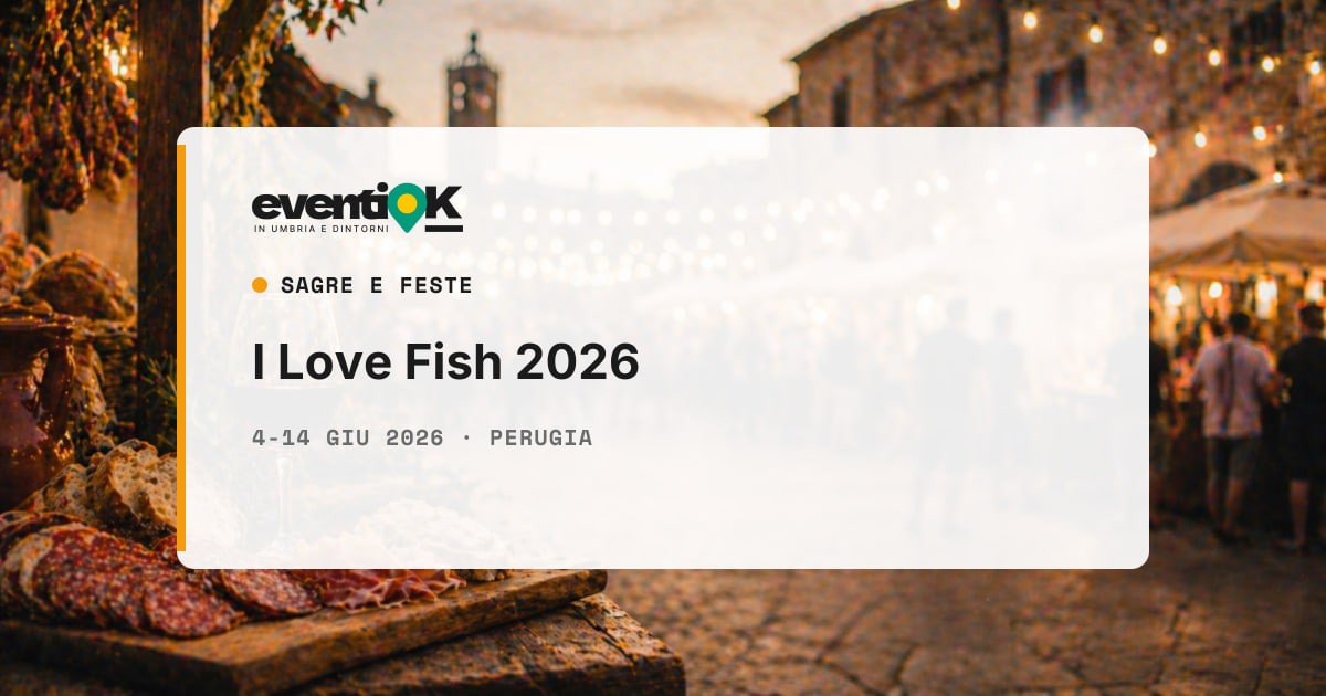 I Love Fish 2026 | EventiOK